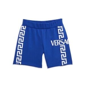 Versa Blue Shorts with White Pattern
